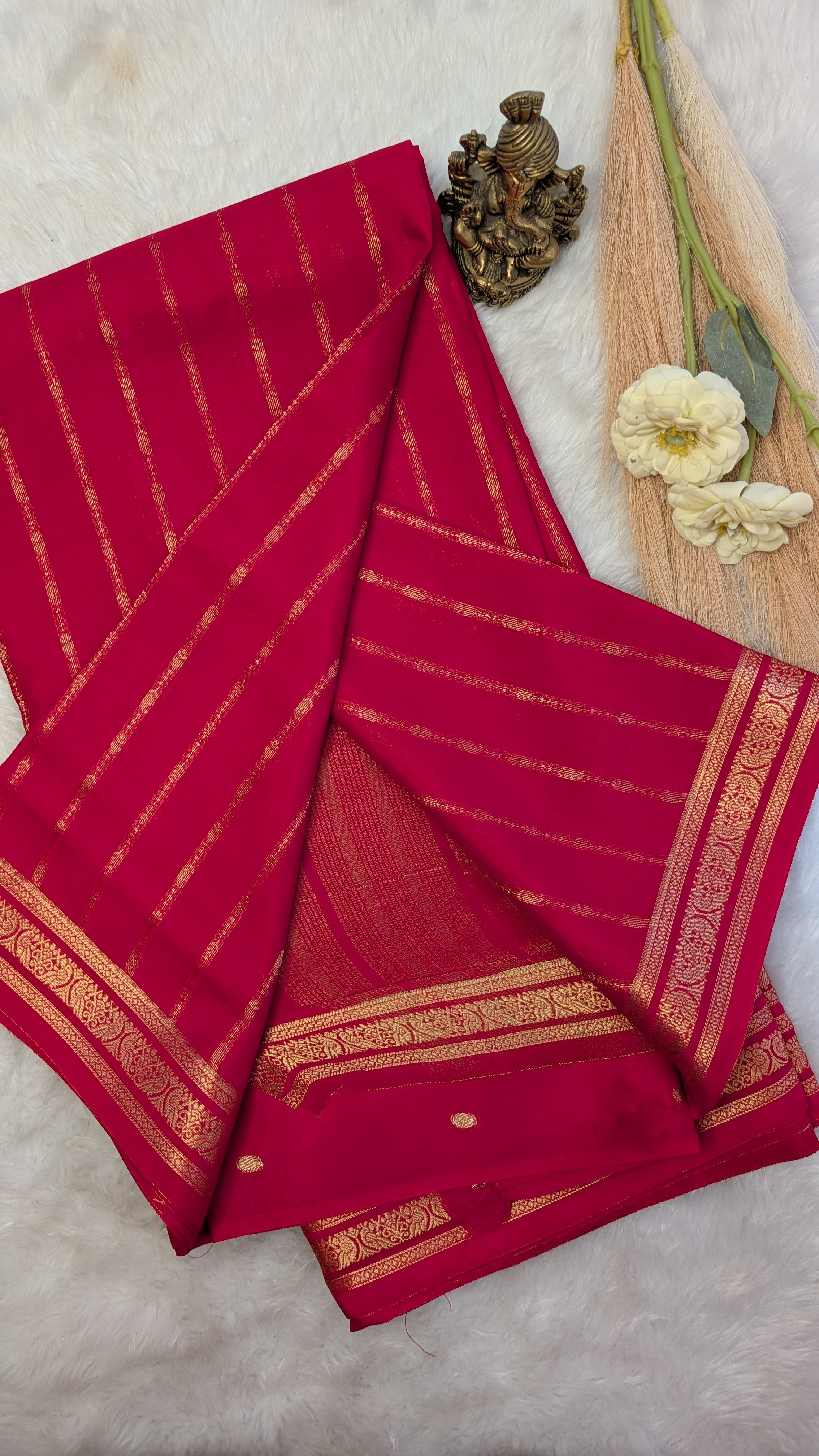 Premium Semi Mysore Silk Saree