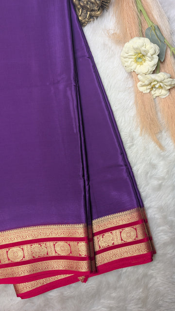 Premium Semi Mysore Silk Saree