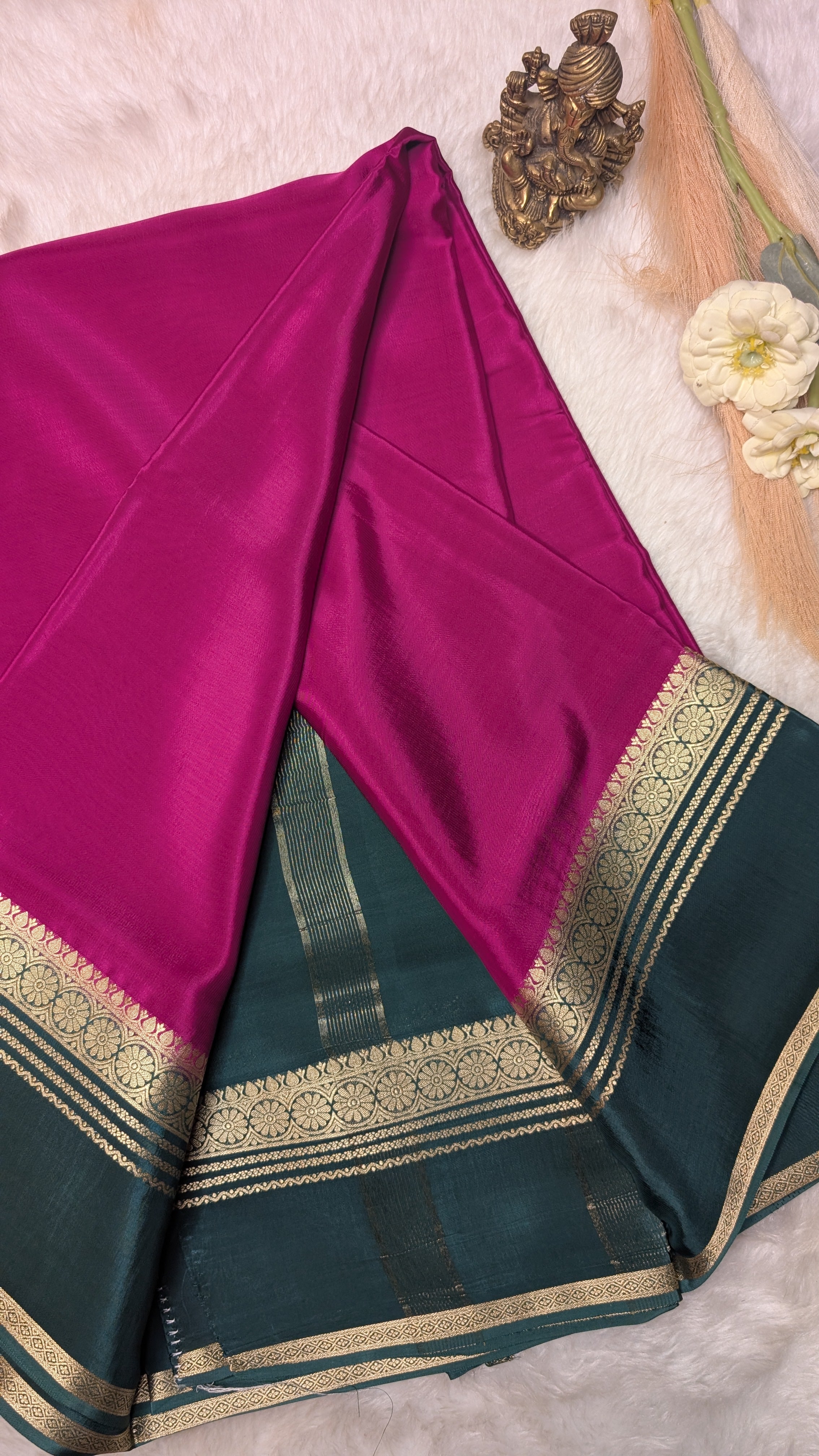 Semi Mysore Silk Saree