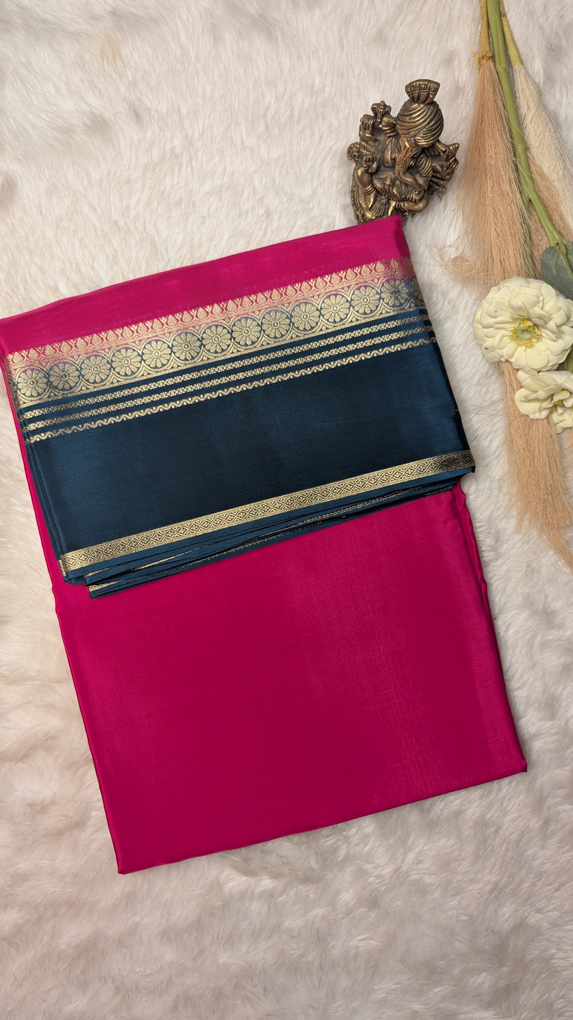 Premium Semi Mysore Silk Saree