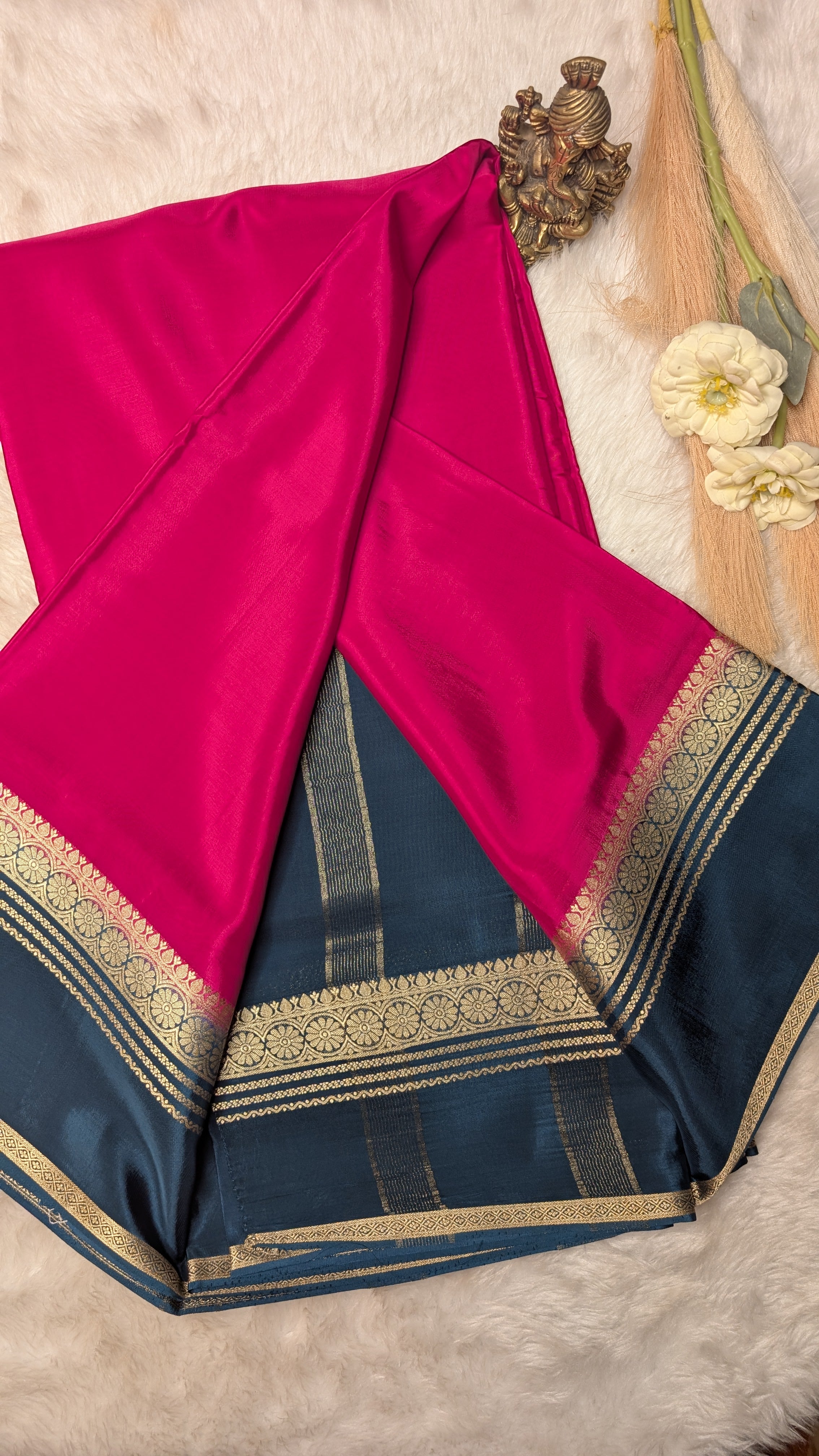 Premium Semi Mysore Silk Saree