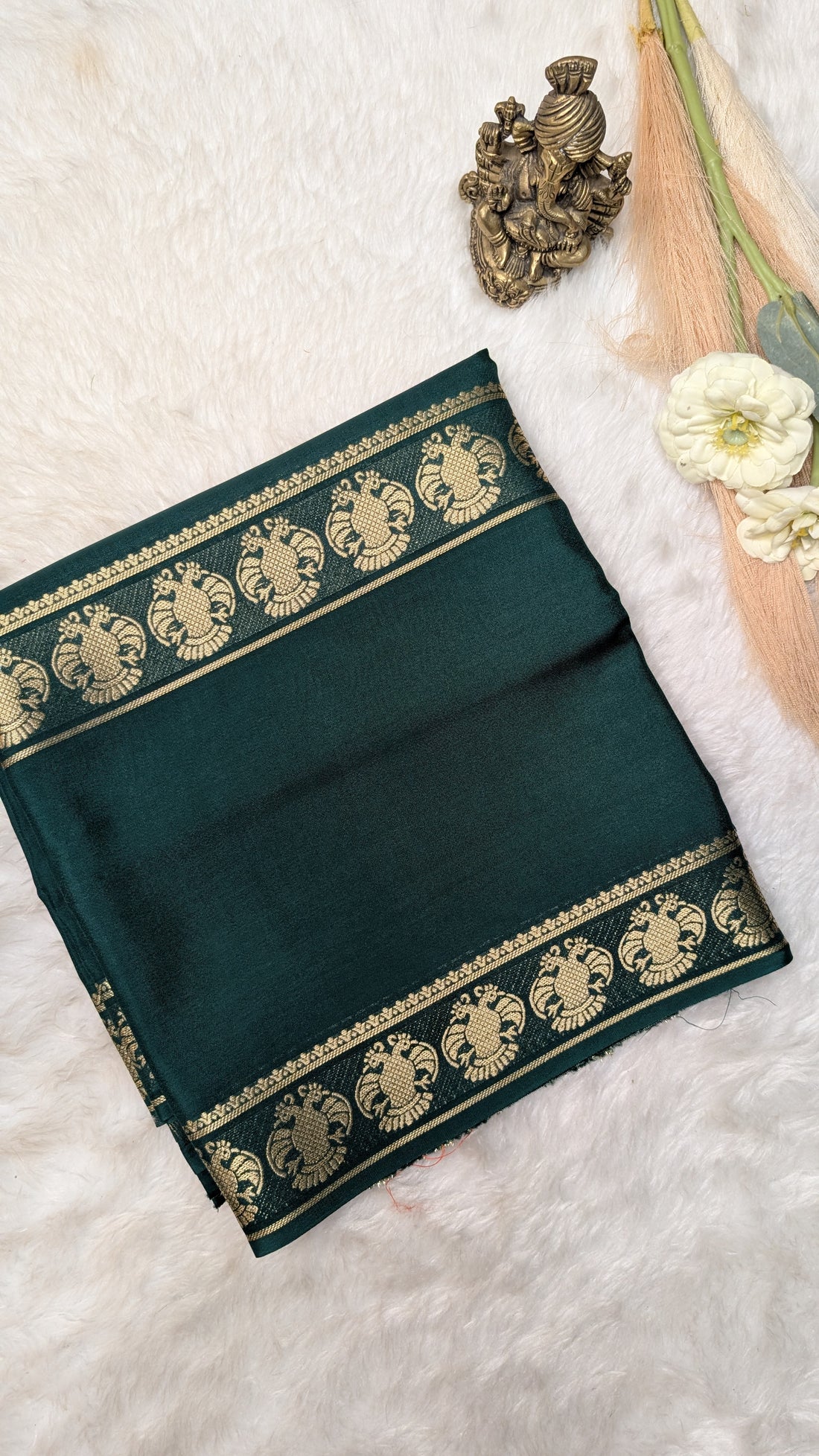 Semi Mysore Silk Saree