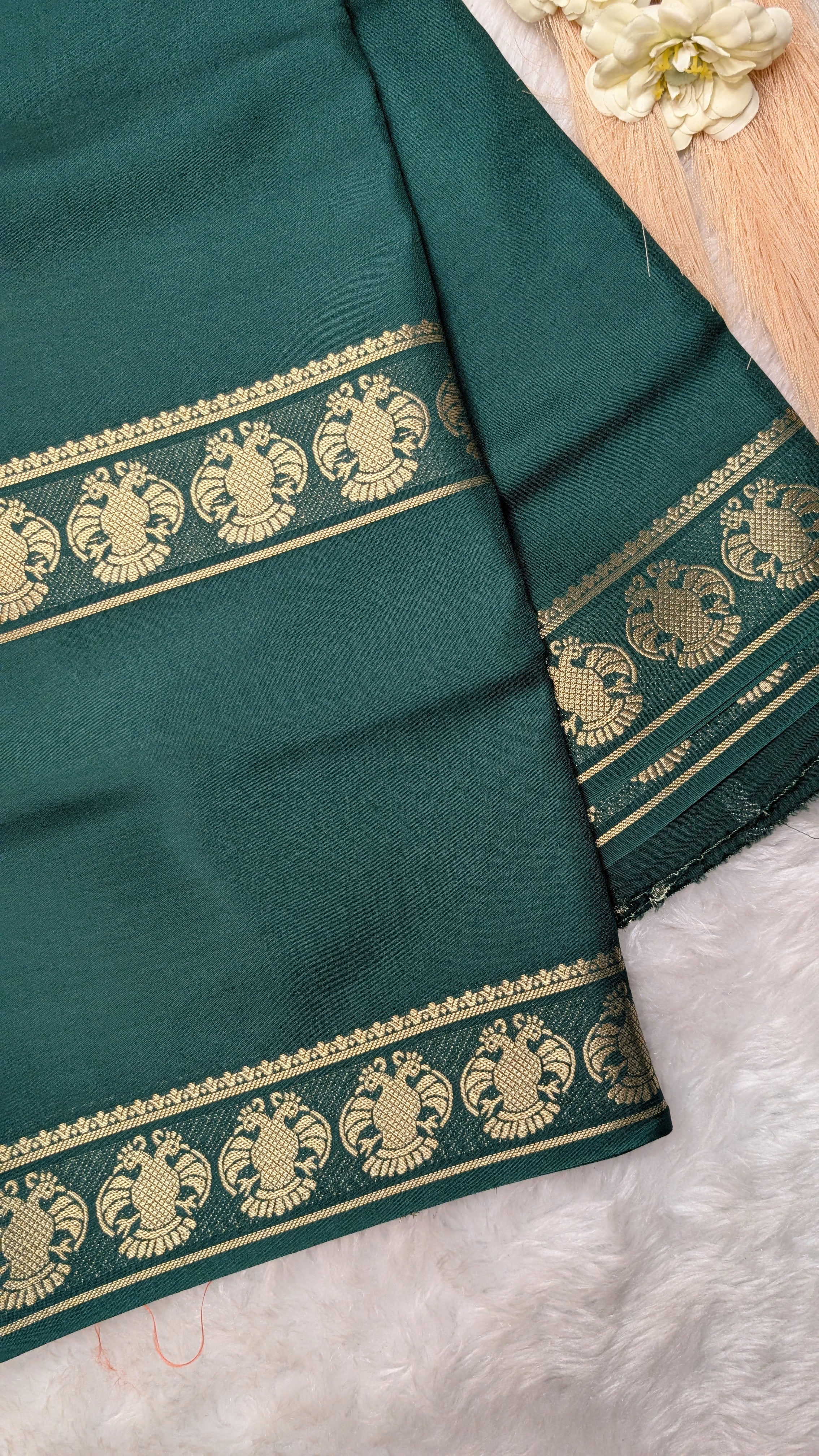 Semi Mysore Silk Saree