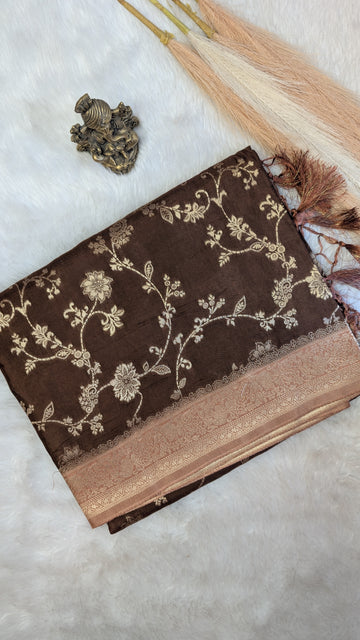 Banarasi Jaal Design Saree