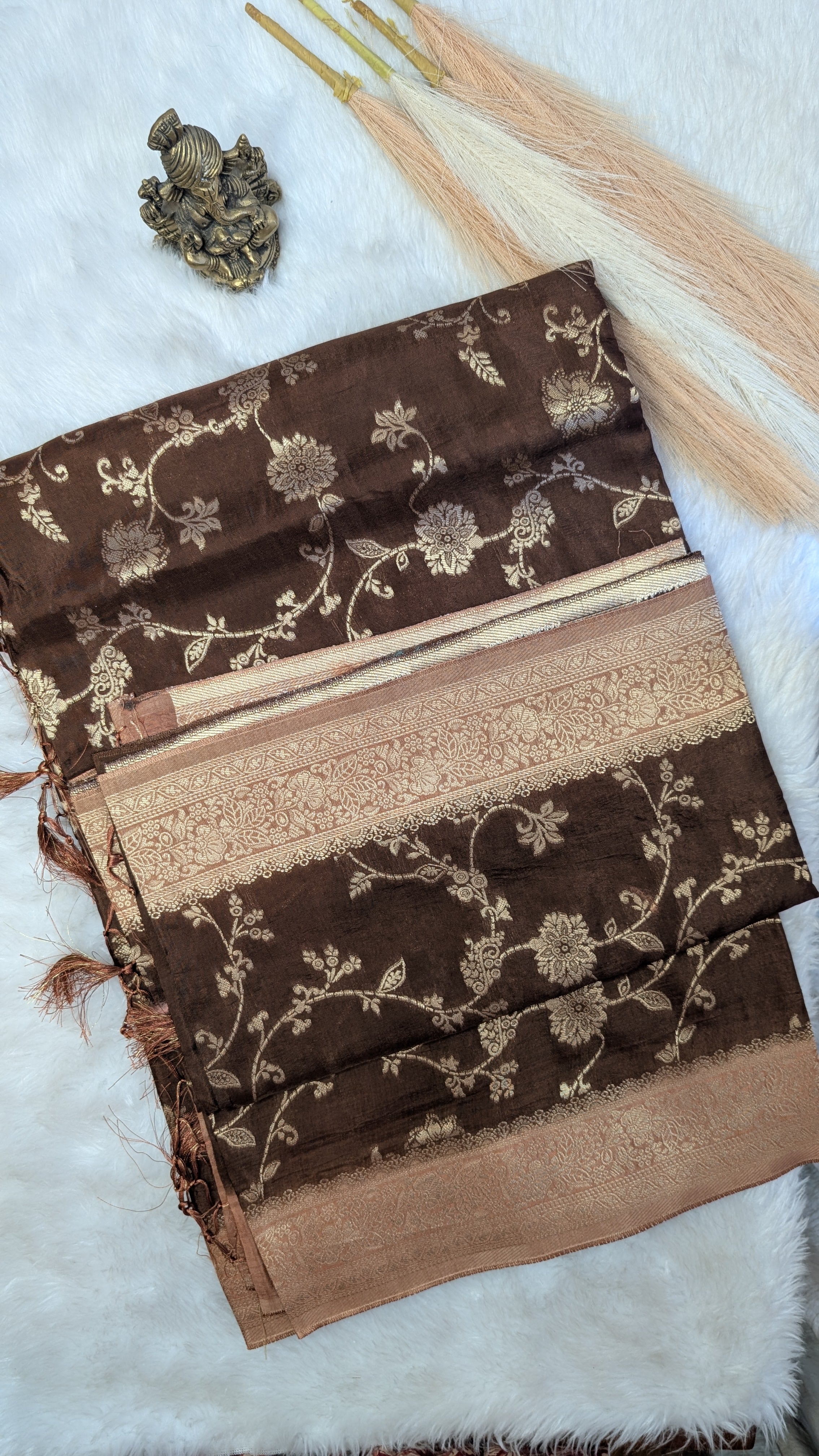 Banarasi Jaal Design Saree