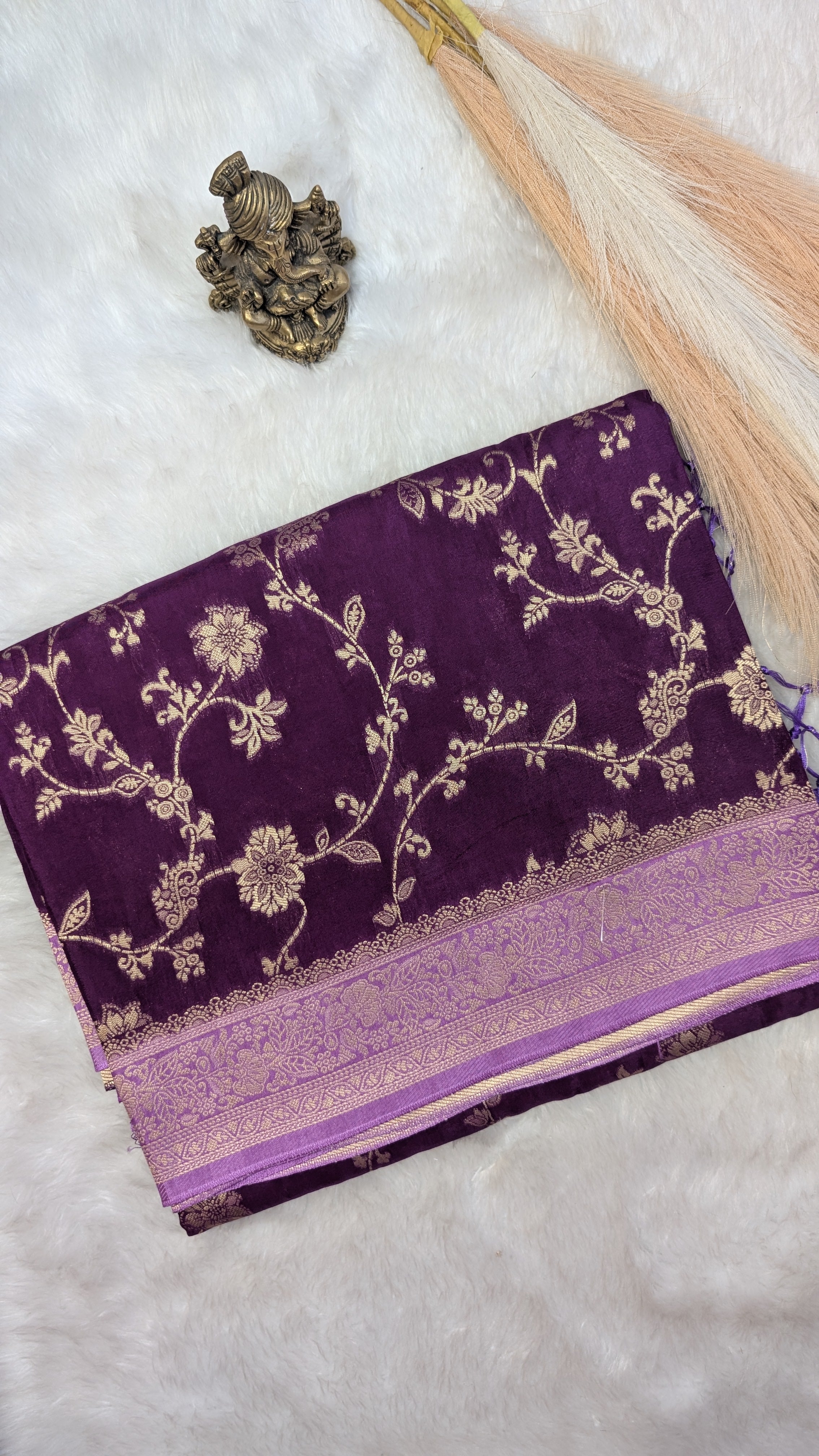 Banarasi Jaal Design Saree