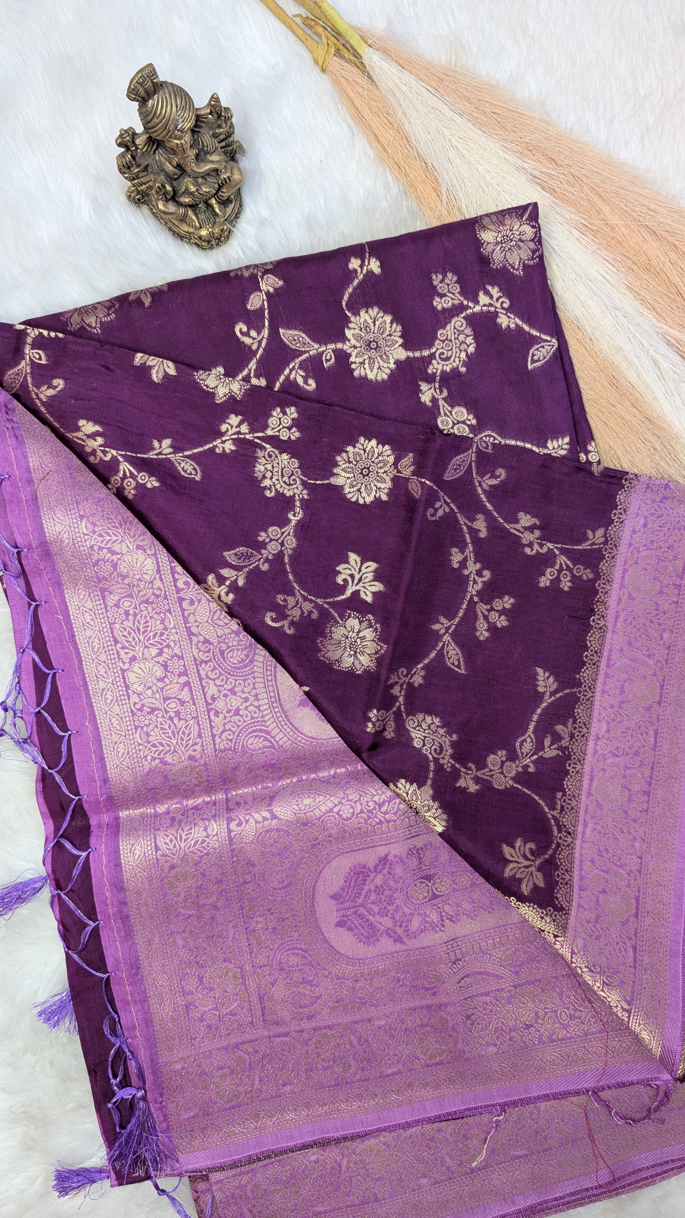Banarasi Jaal Design Saree