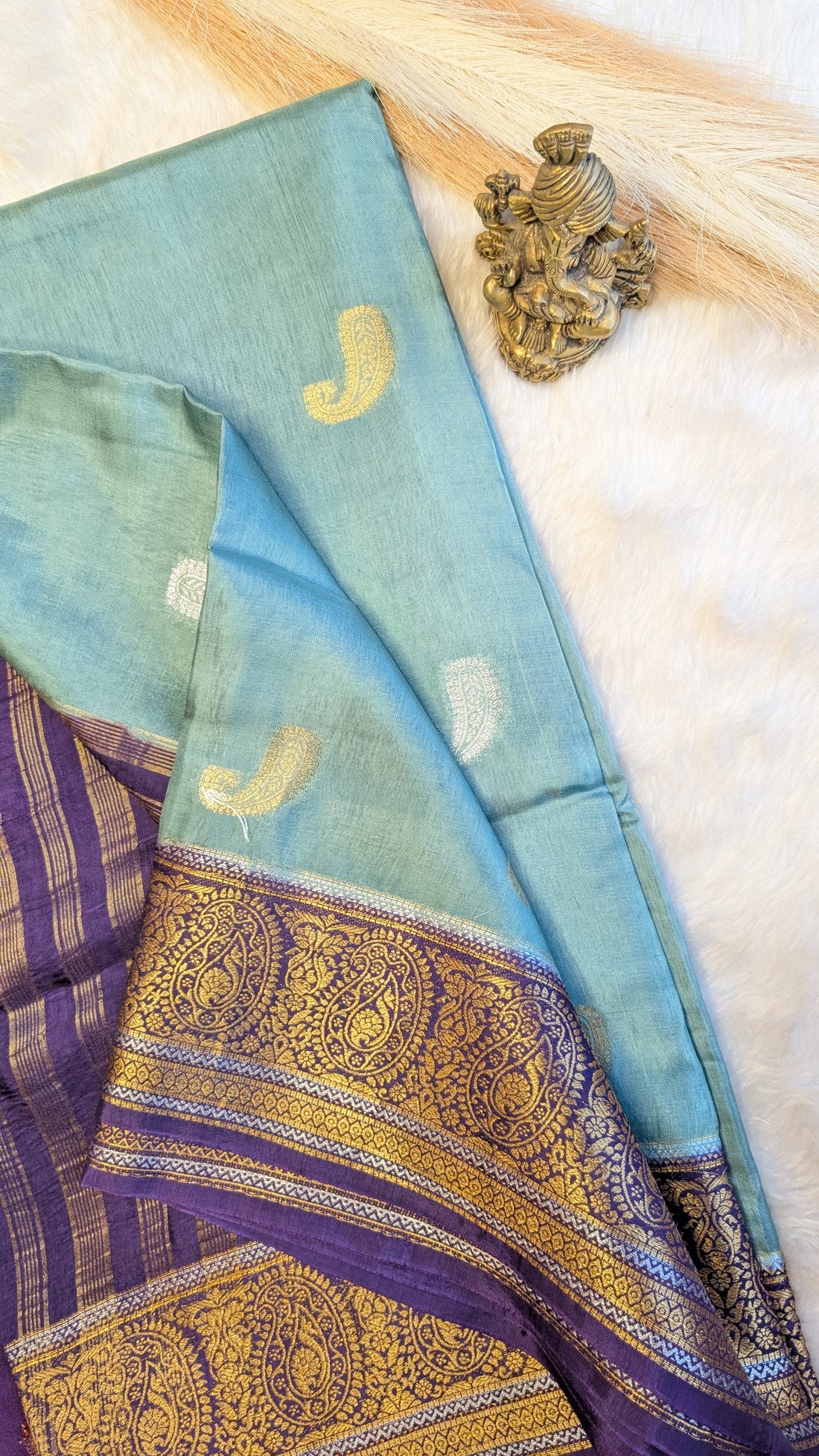 Viscose Silk Mango Design