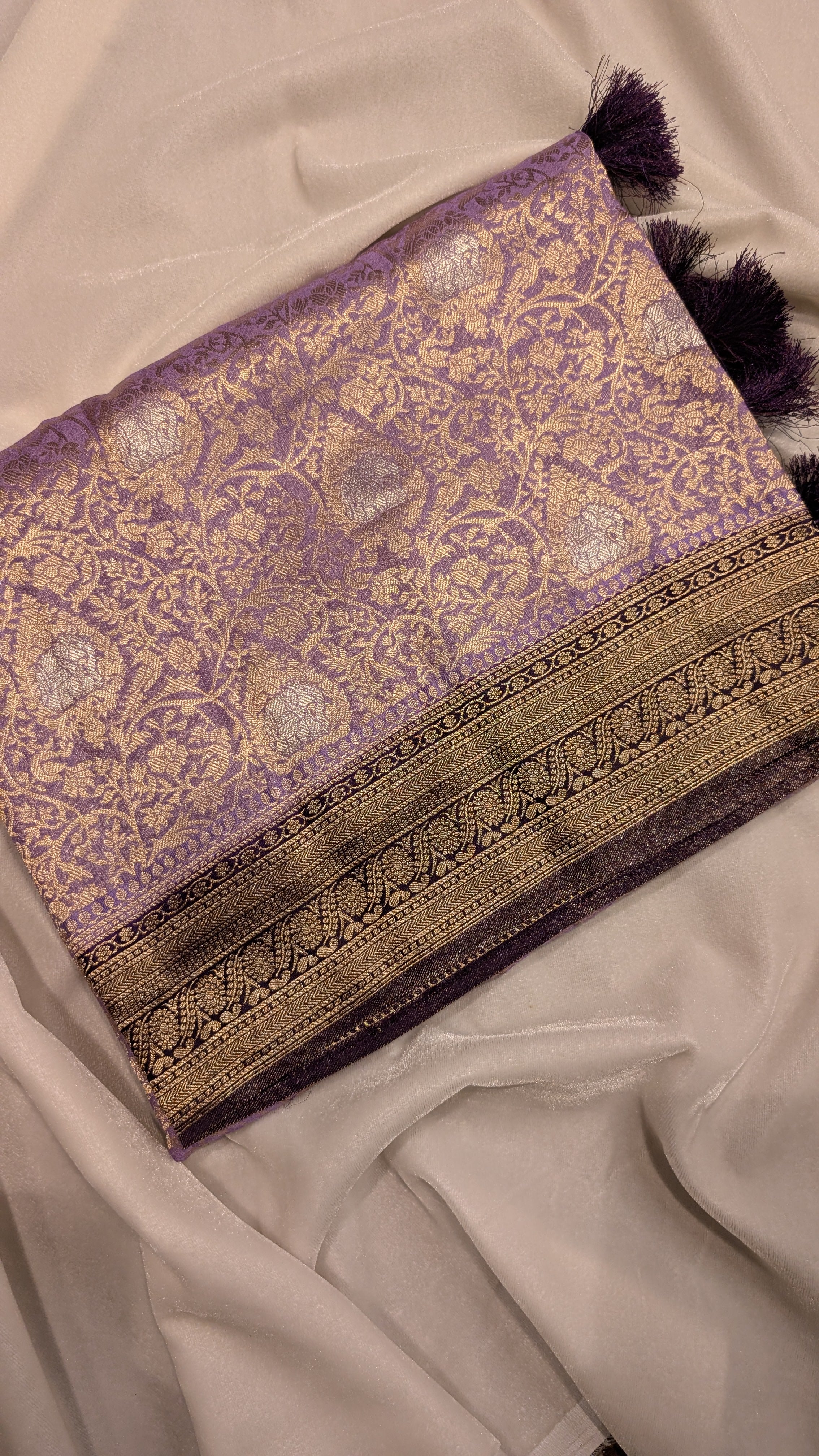 Banaras Jaal- Lavender