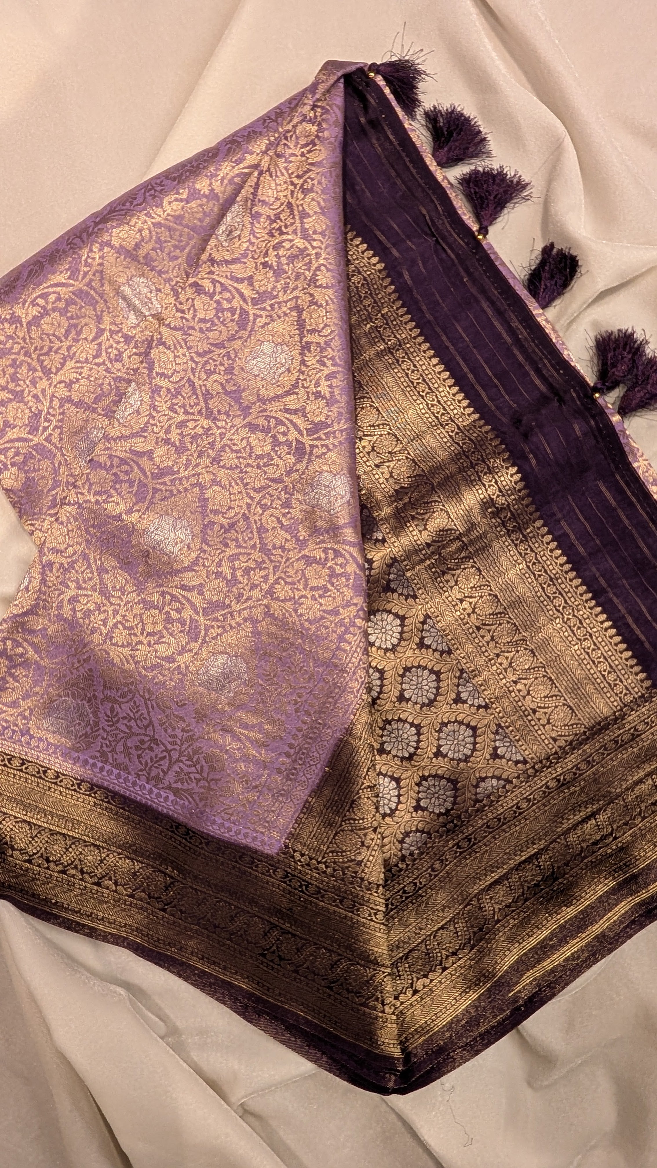 Banaras Jaal- Lavender
