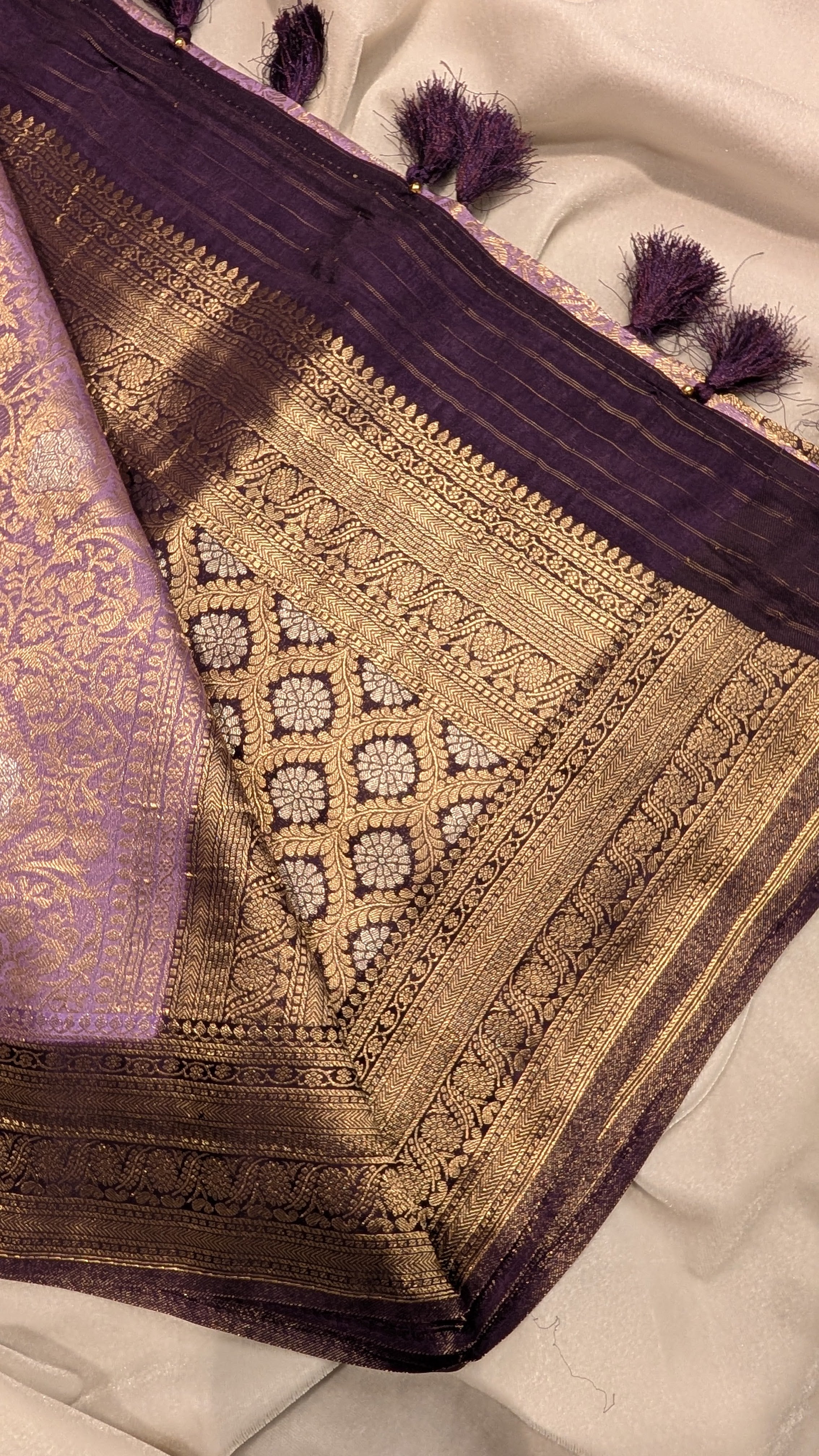 Banaras Jaal- Lavender
