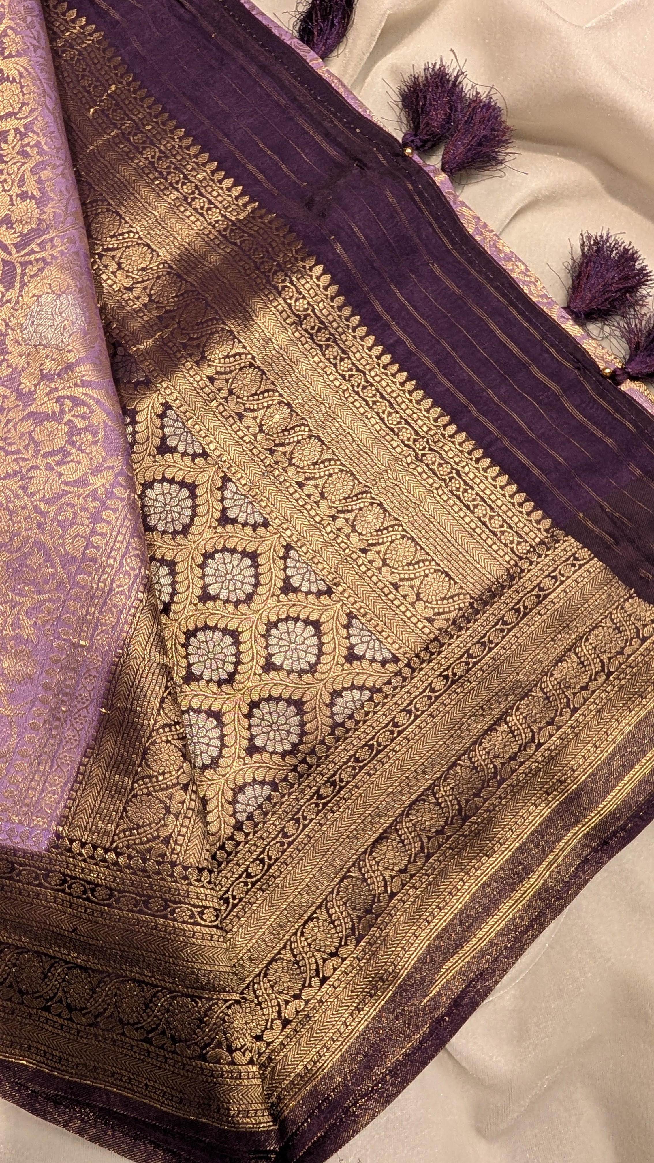 Banaras Jaal- Lavender