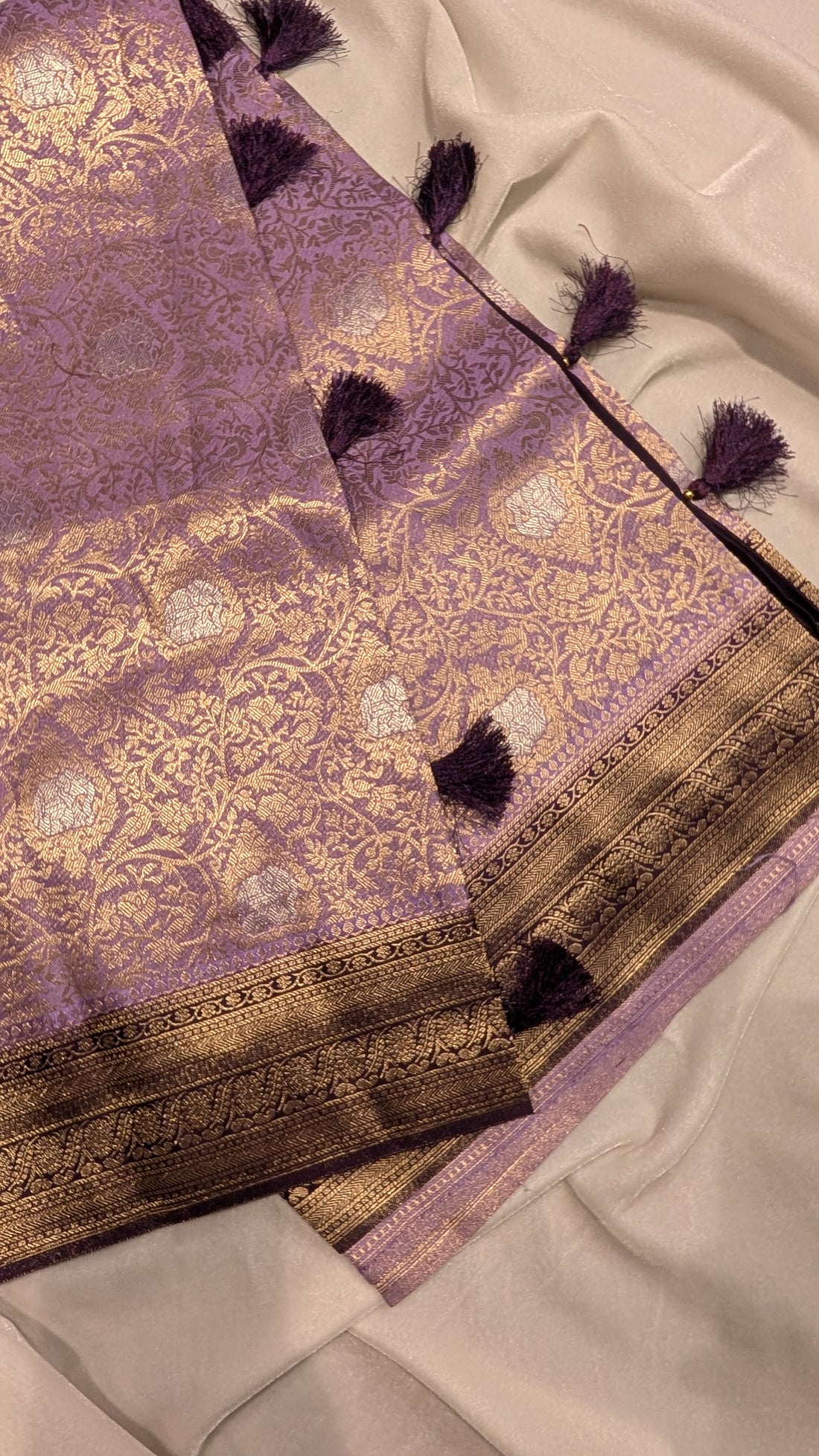 Banaras Jaal- Lavender