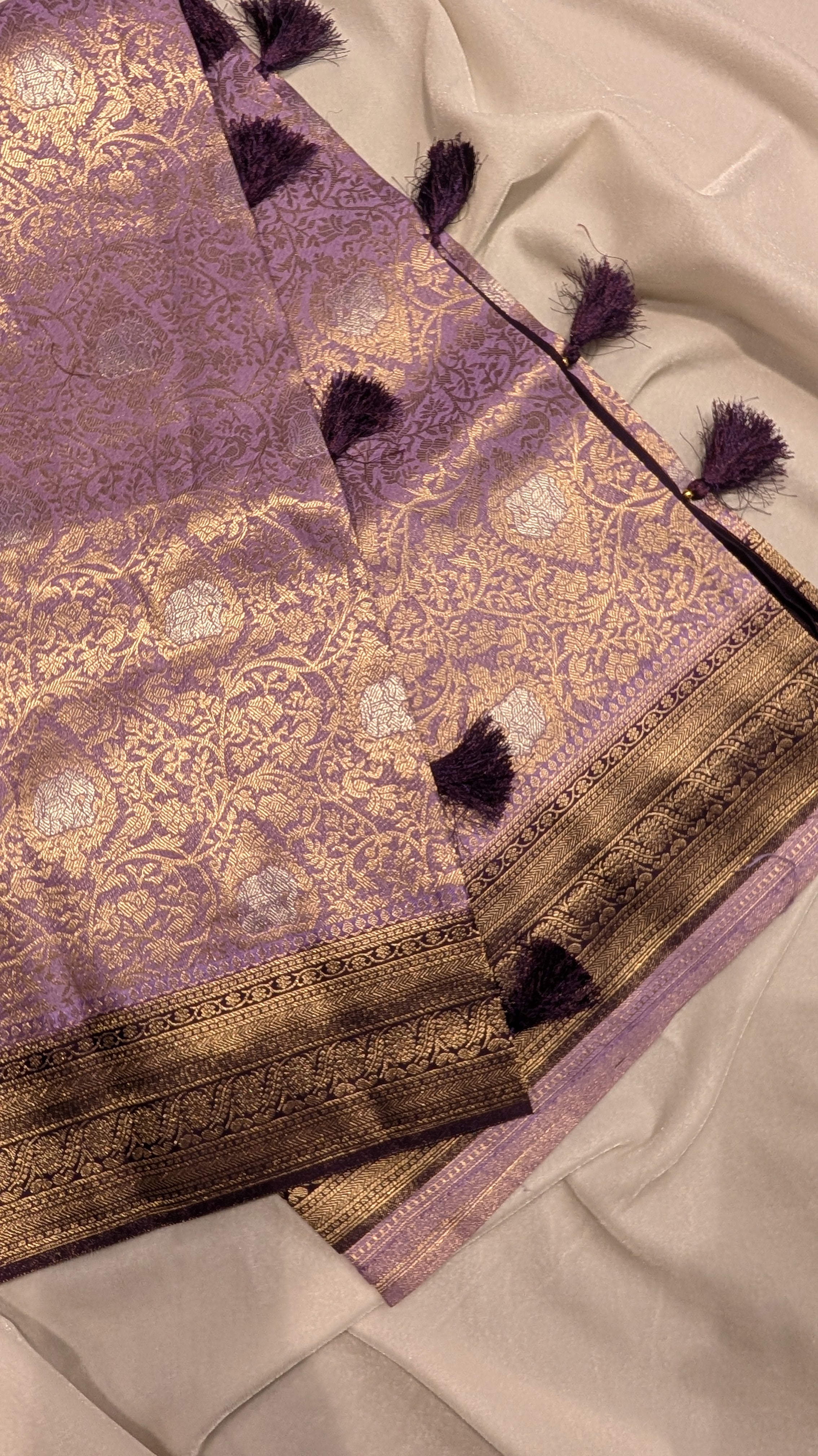 Banaras Jaal- Lavender